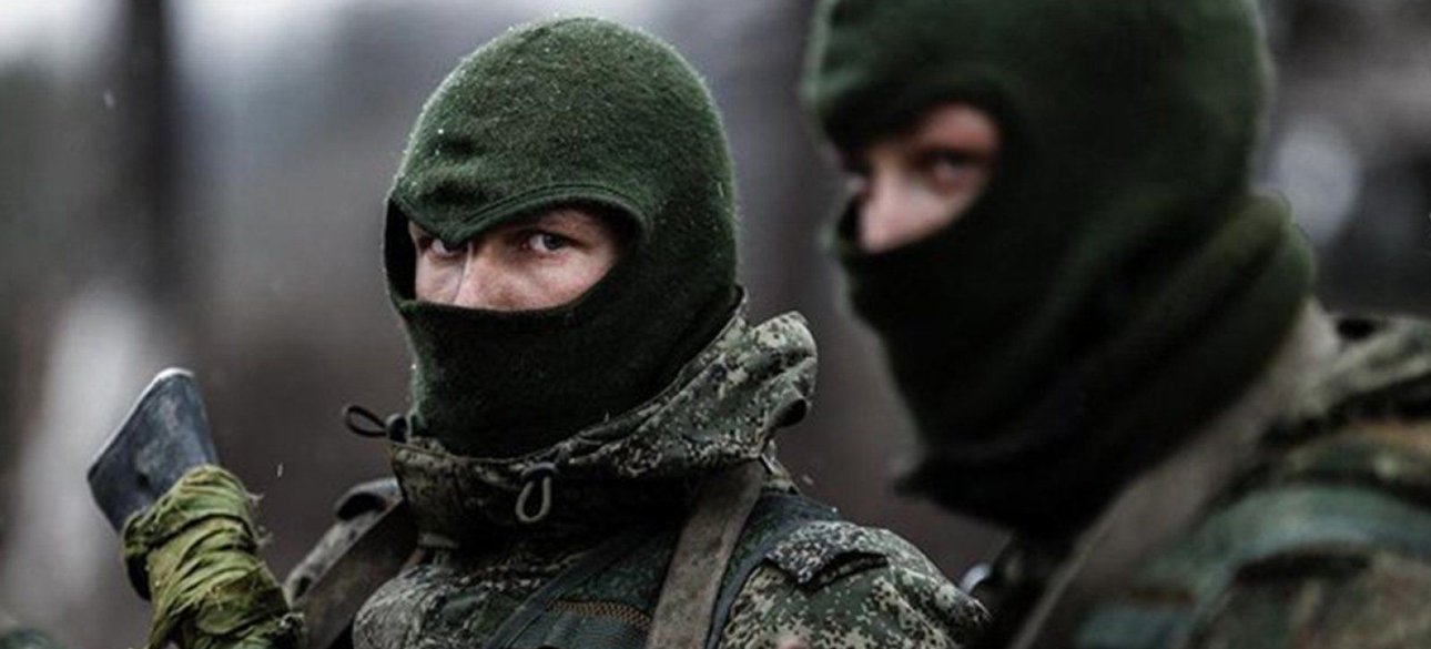 Диверсанты Российские диверсанты в балаклавах