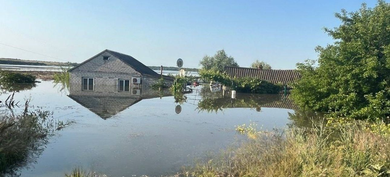 Херсонська область, Каховська ГЕС, Дніпро, затоплення, війна