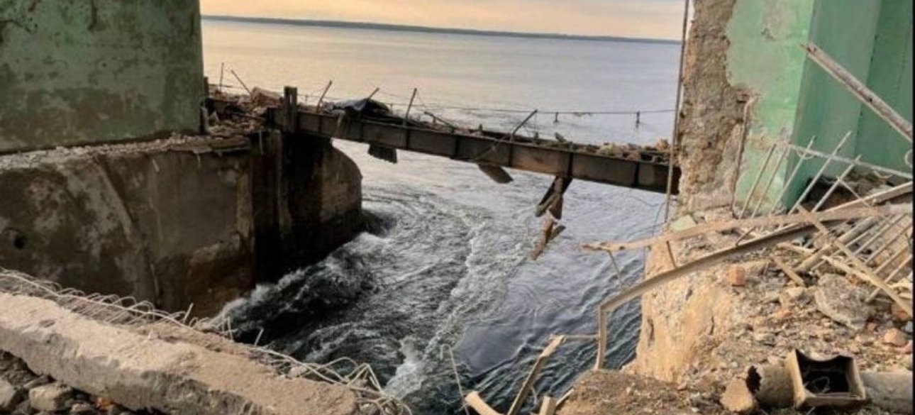 дамба кривой рог, река Ингулец, ракетный удар кривой рог, Ингулец, кривой рог дамба