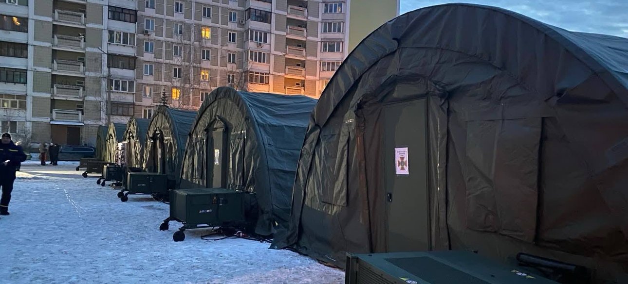 Пункты несокрушимости на Троещине в Киеве