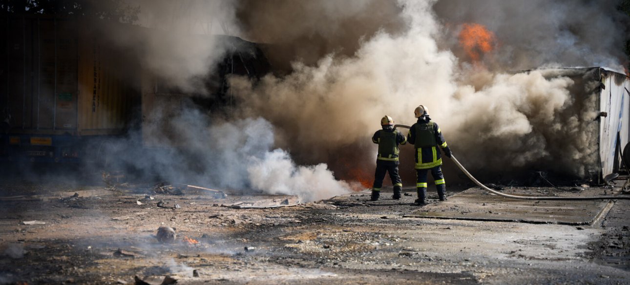 Наслідки ракетної атаки 26 серпня