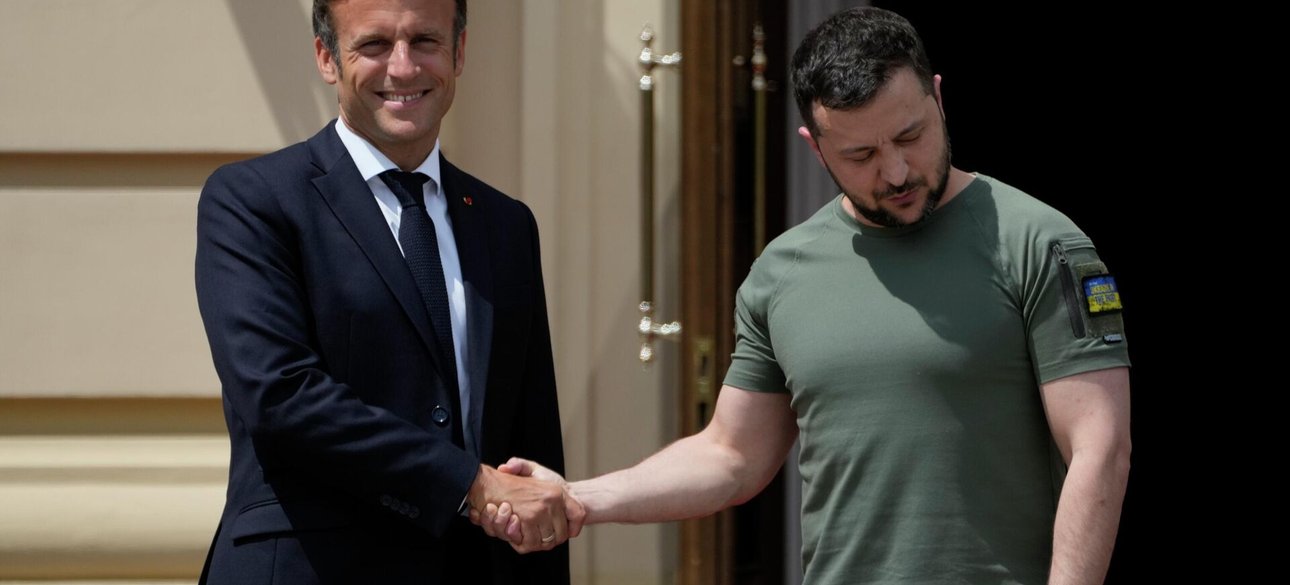 Україна-Франція - зустріч Макрона і Зеленського