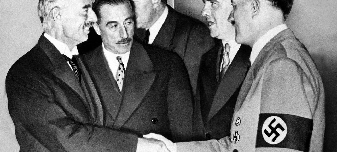 мюнхен, гітлер, чемберлен, даладьє