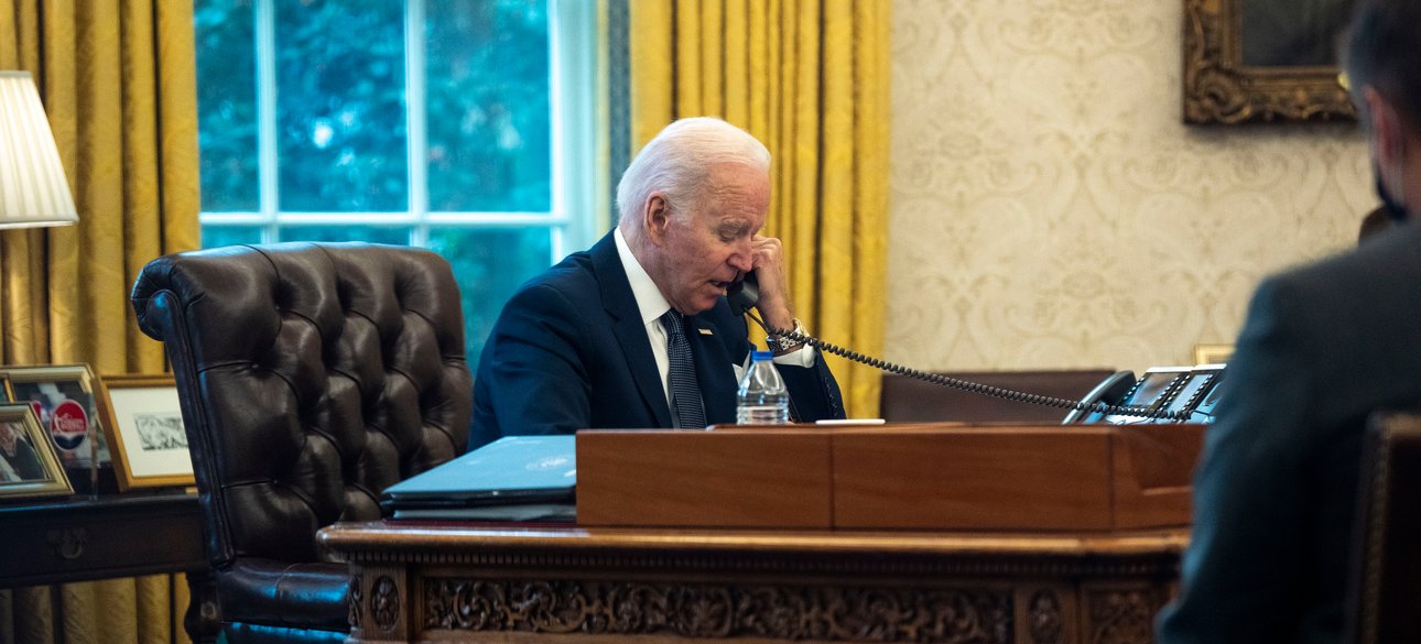 байден, сша, телефон