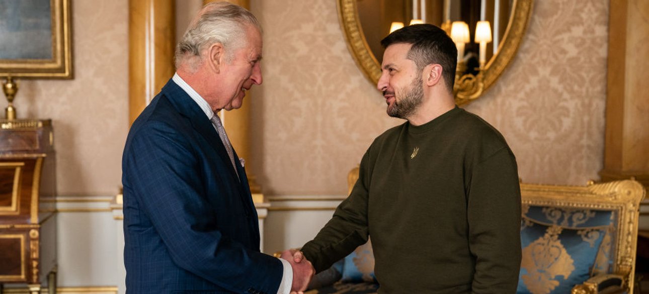 Король Чарльз III і Зеленський