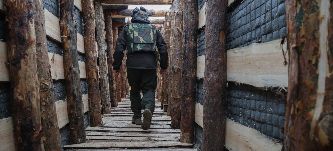 фортификации, оборона, окоп