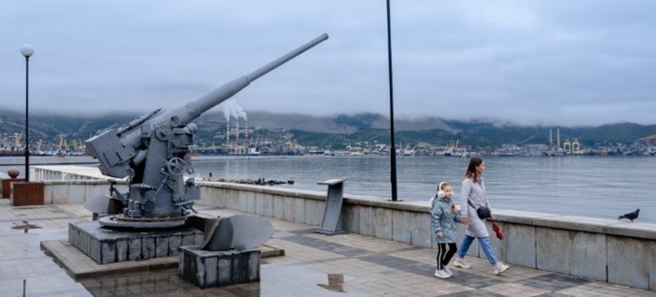 На набережной в Новороссийске