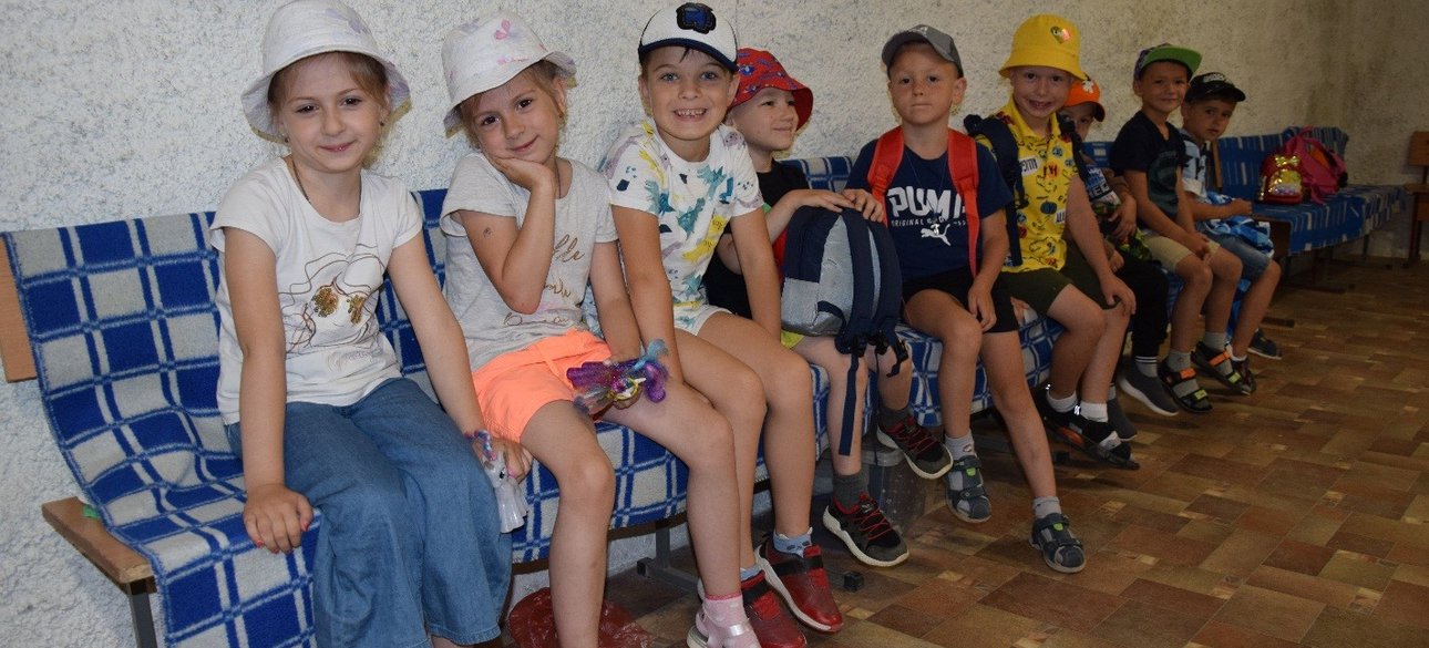 повітряна тривога, діти, укриття