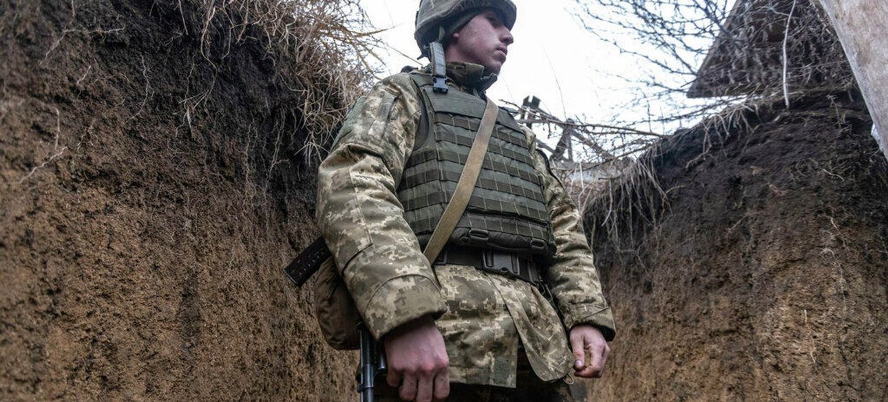 окоп, солдат, ВСУ