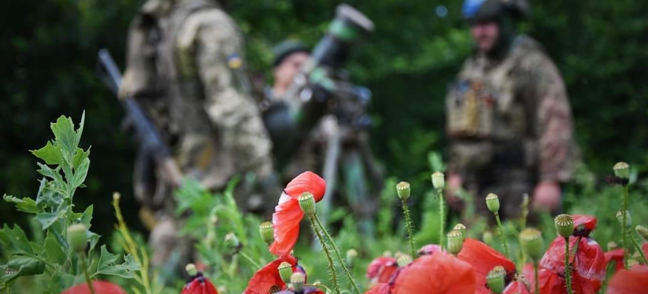 Воїни ЗСУ під час літньої кампанії