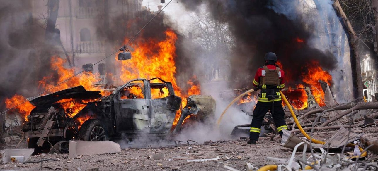 суммы, ракетный удар