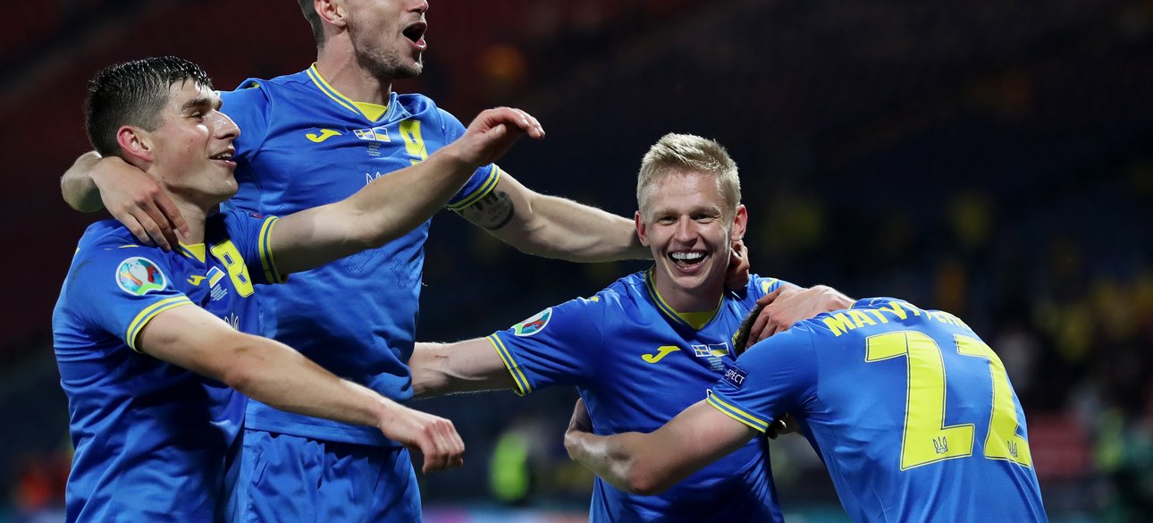 Сборная Украины, Александр Зинченко, Николай Матвиенко, Роман Яремчук Руслан Малиновский