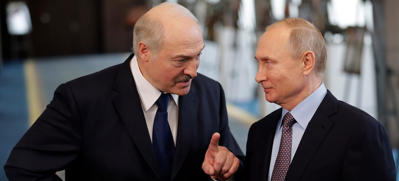 Лукашенко путін, росія Білорусь