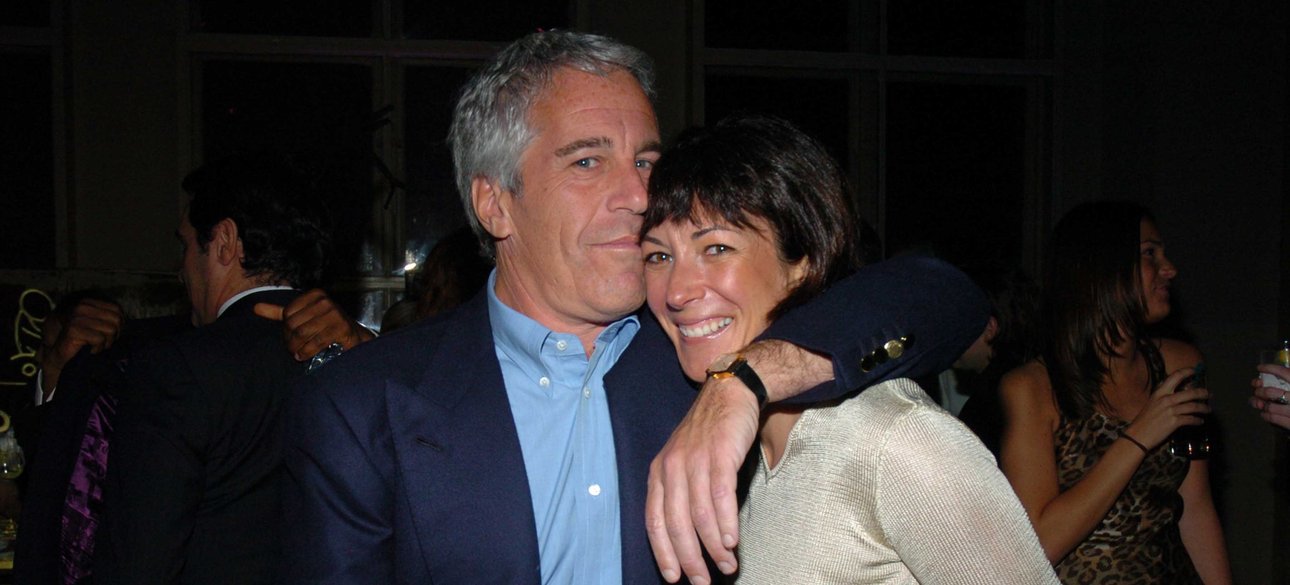 Джеффри Эпштейн со светской львицей Гислейн Максвелл