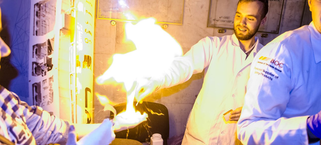 "Ночь науки" в Национальном горном университете Днепра / Фото: most-dnepr.info