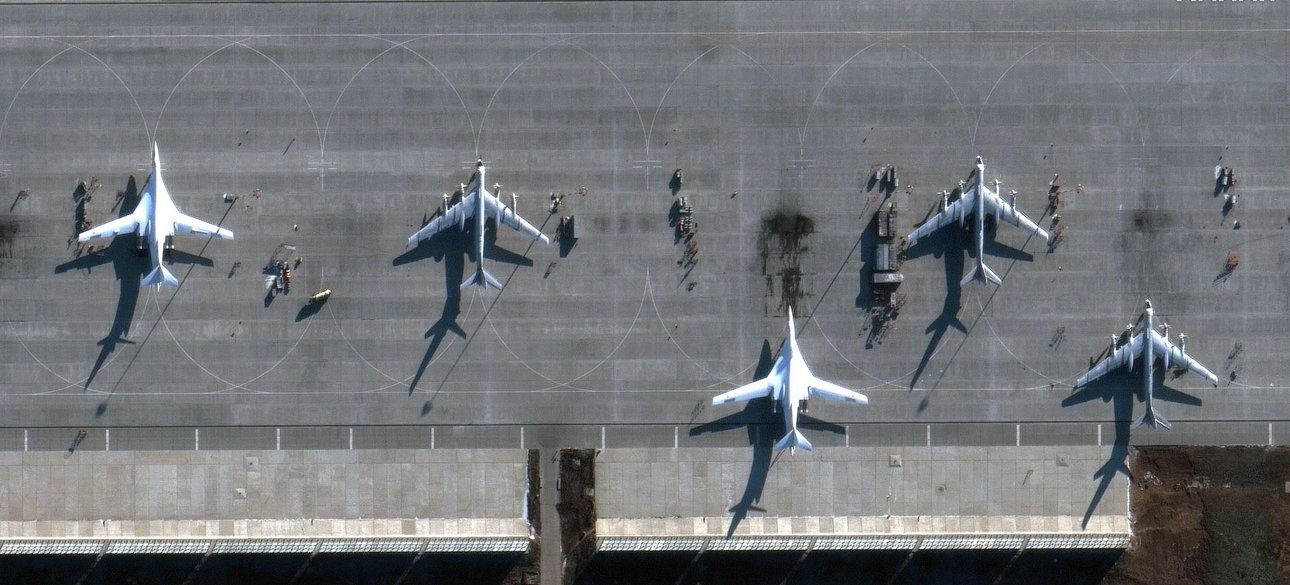 Стратегические ракетоносцы, аэродром Дягилево, Ту-22М3