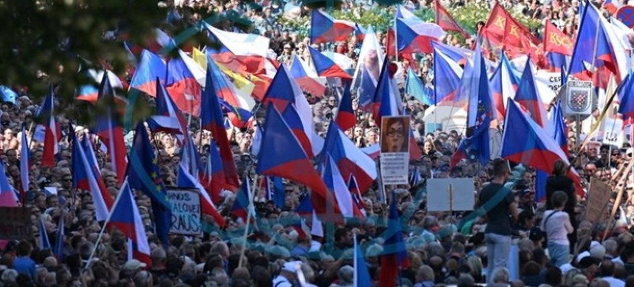 Прага митинг, пророссийский митинг, Чехия митинг