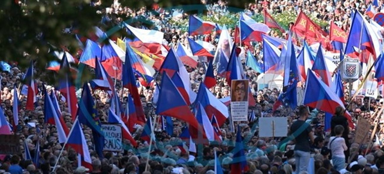 Прага митинг, пророссийский митинг, Чехия митинг