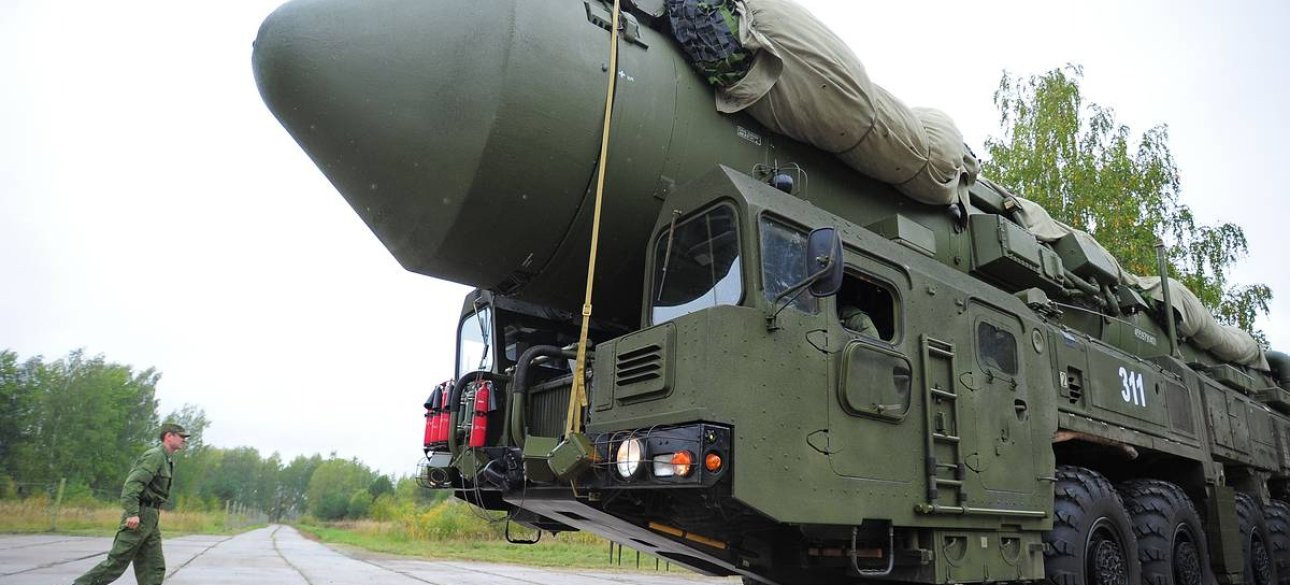 Die interkontinentale ballistische Rakete, die heute in den DNieper gekommen ist...