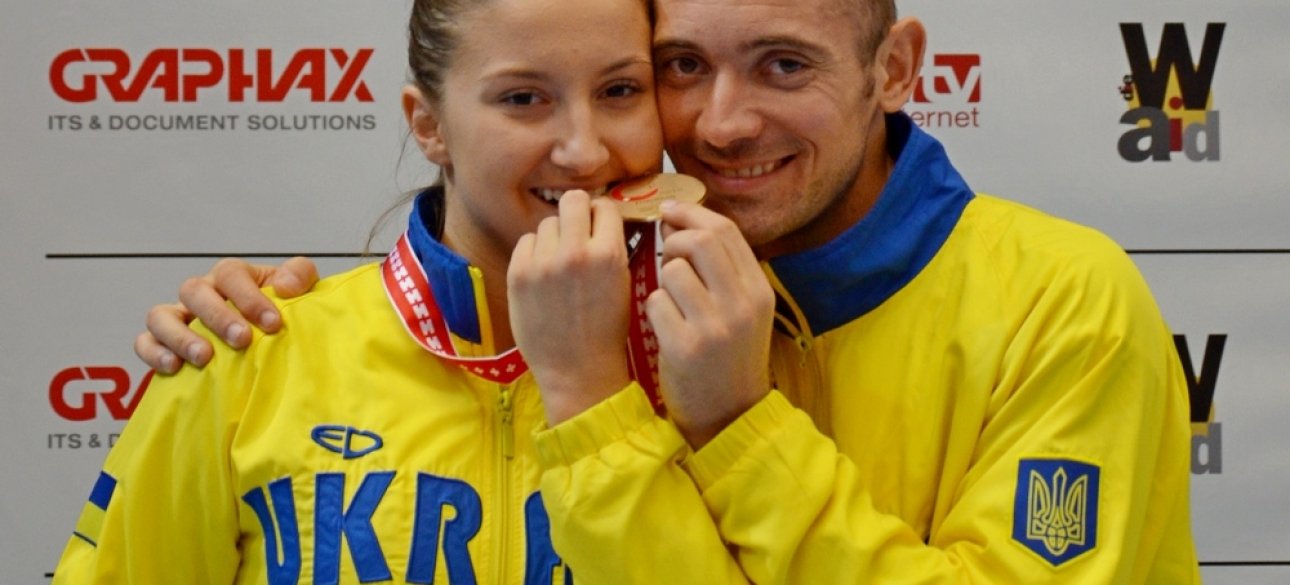 Ирина Зарецкая и Денис Морозов / Фото: pobeda.od.ua