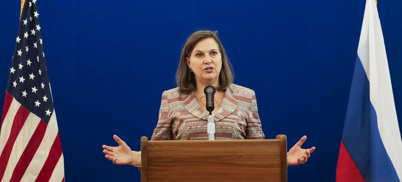 Замгоссекретаря США Виктория Нуланд в Москве