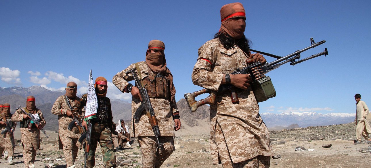 Бойцы в Афганистане