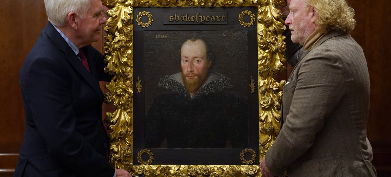 Портрет Шекспира в английском музее