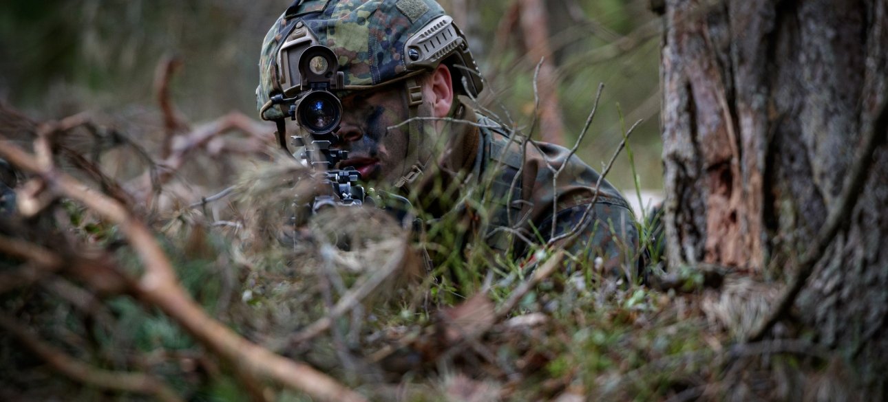 Солдат Бундесвера солдат, бундесвер, армия