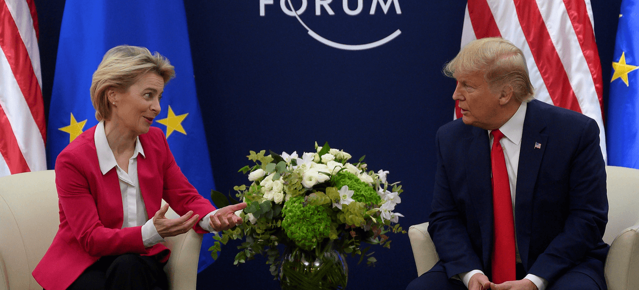 Дональд Трамп і Урсула фон дер Ляєн