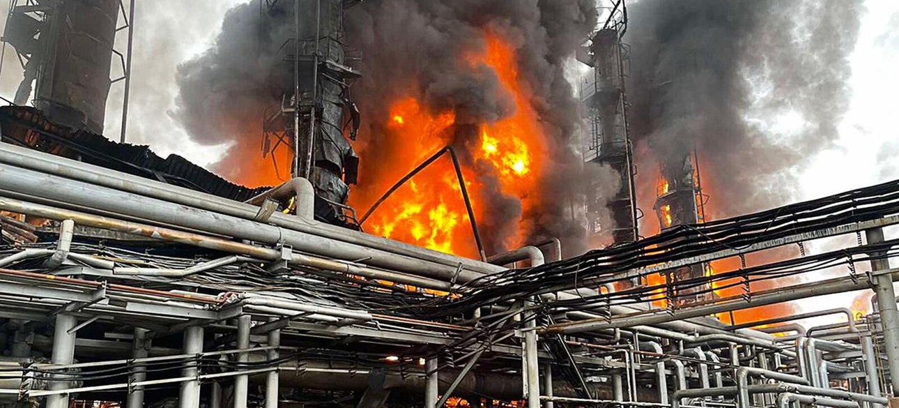 НПЗ, россия, ракетный удар