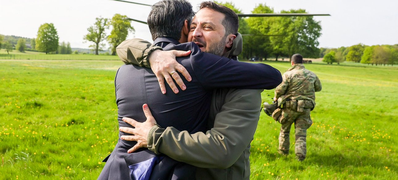 Сунак, Зеленський