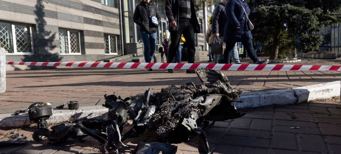 атака на киев, обстрел киева, атака дронов на киев, дрон-камикадзе, дрон шахид, дрон герань, герани над киевом