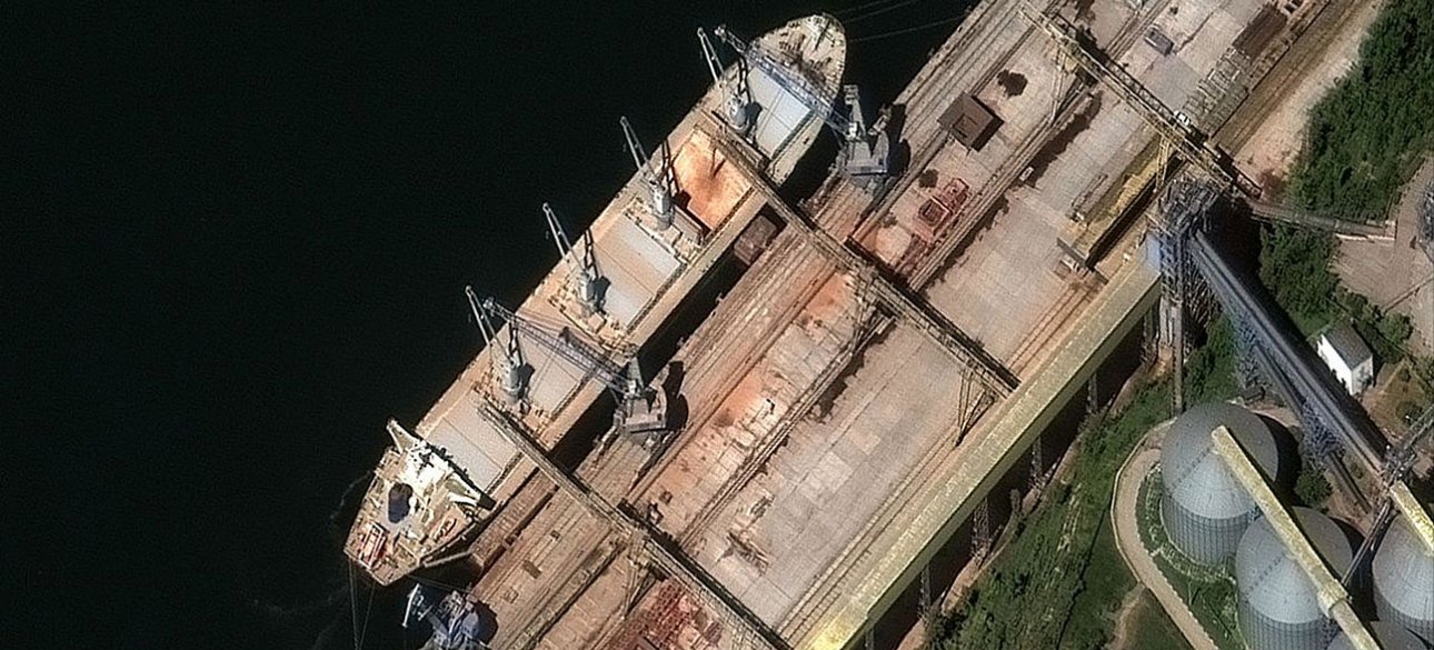 Корабль, зерно, порт, украденное зерно, россияне, севастополь, крым