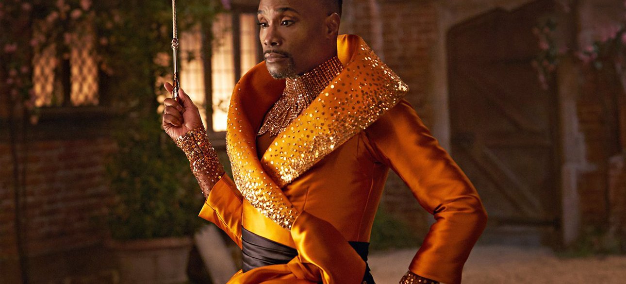 Билли Портер в роли крестной-феи ("Золушка" 2021)