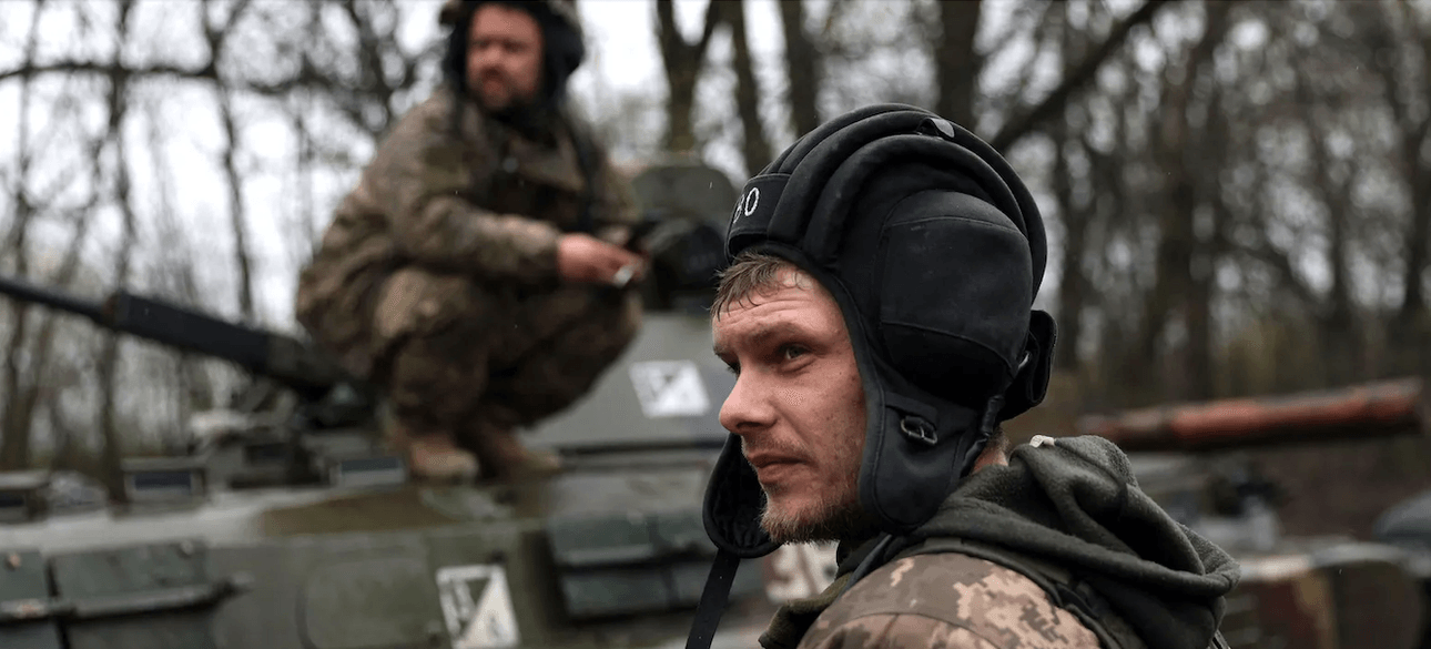 На лінії фронту...