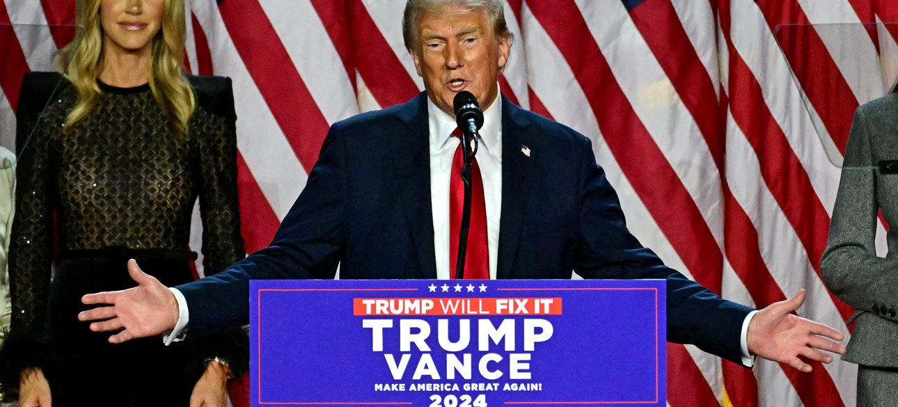 трамп, сша, флаг