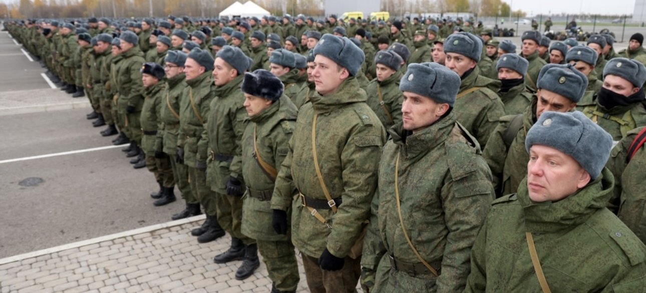 мобілізація, солдати, армія, Росія