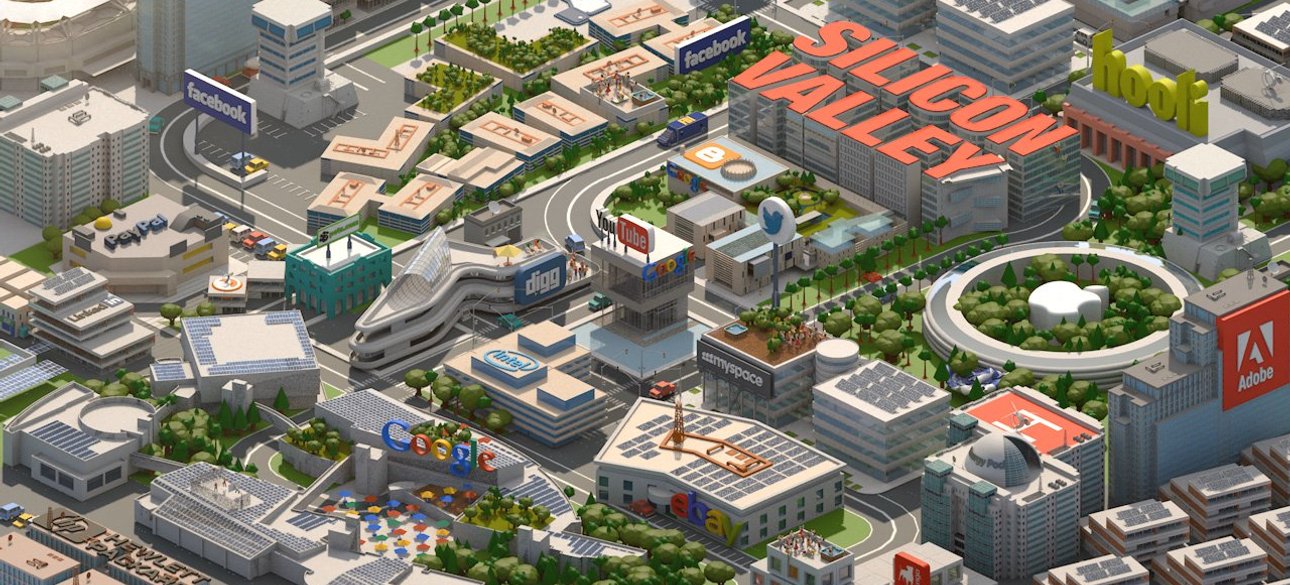 Кадр из сериала Silicon Valley
