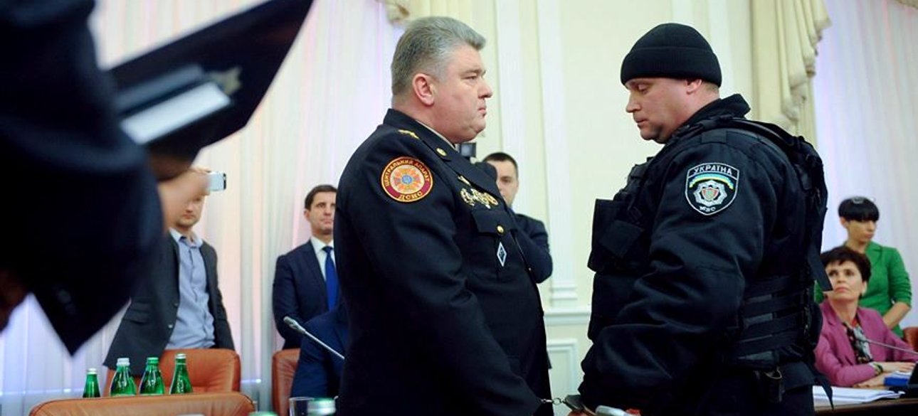 Задержание Сергея Бочковского / Фото пресс-службы правительства