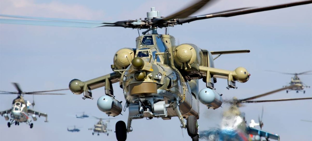 For many years, the Russians could not pick up any military use of the Mi-28 hel...