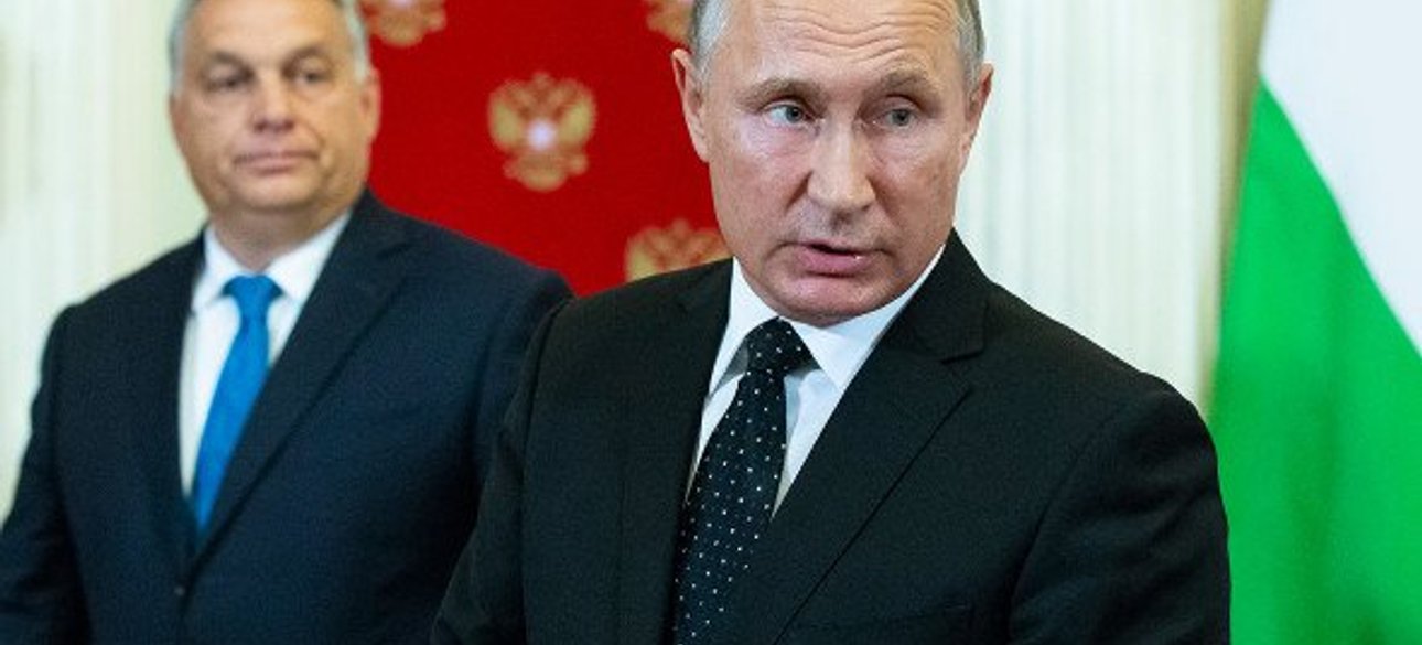 Орбан и Путин в Москве