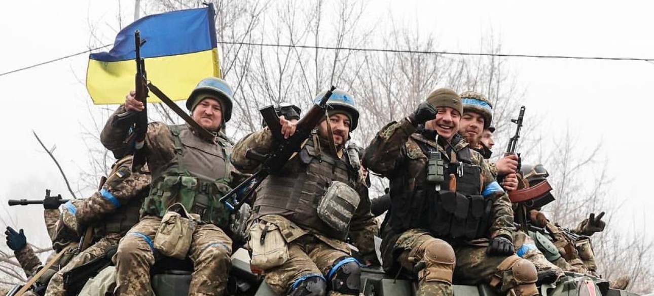 всу, танк, флаг Украины