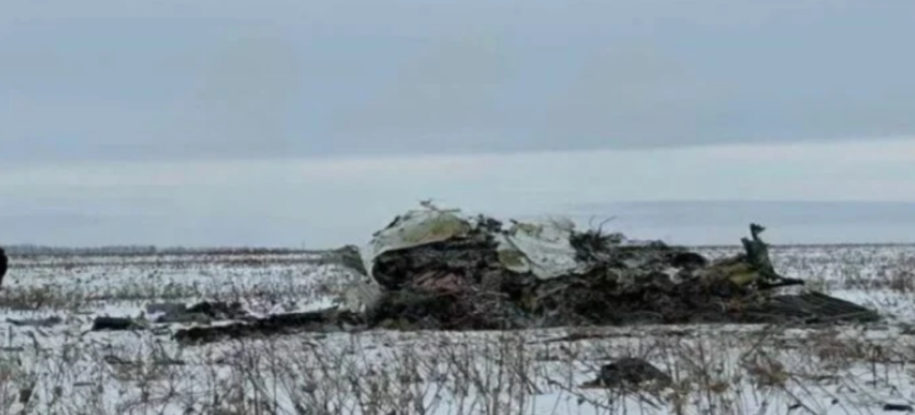 Місце падіння Ту-76 Ту-76, катастрофа