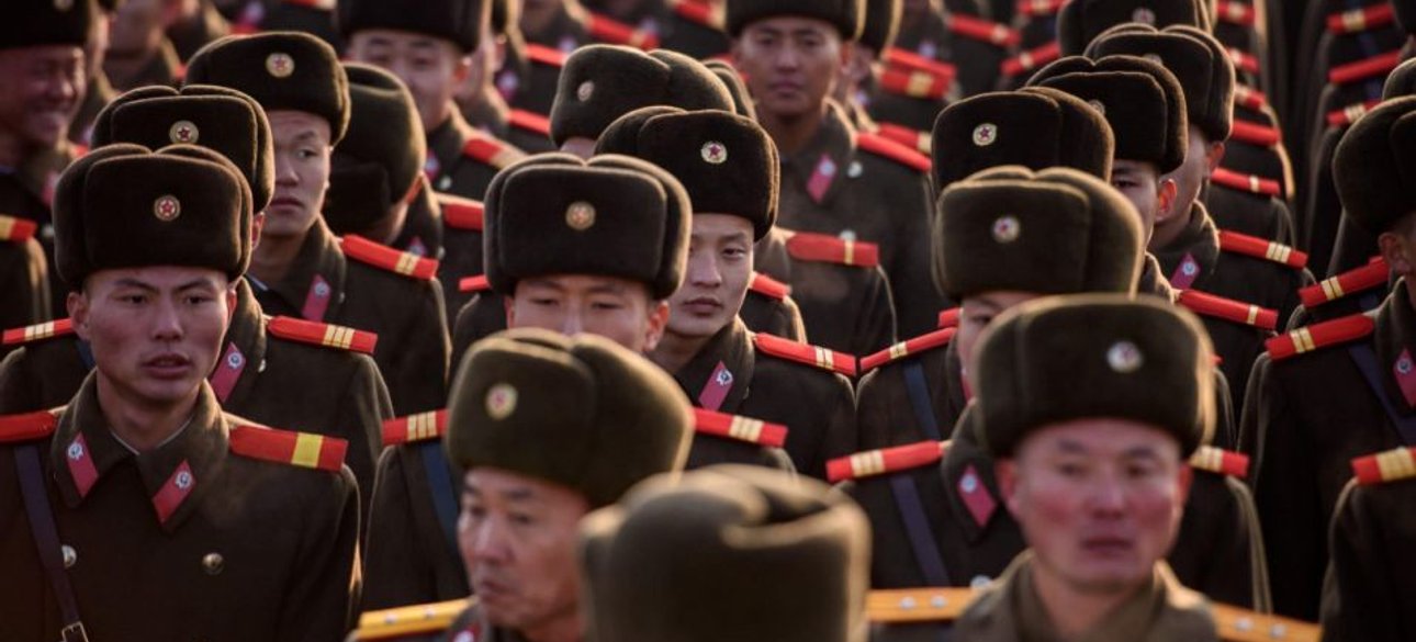 солдаты, корея, кндр