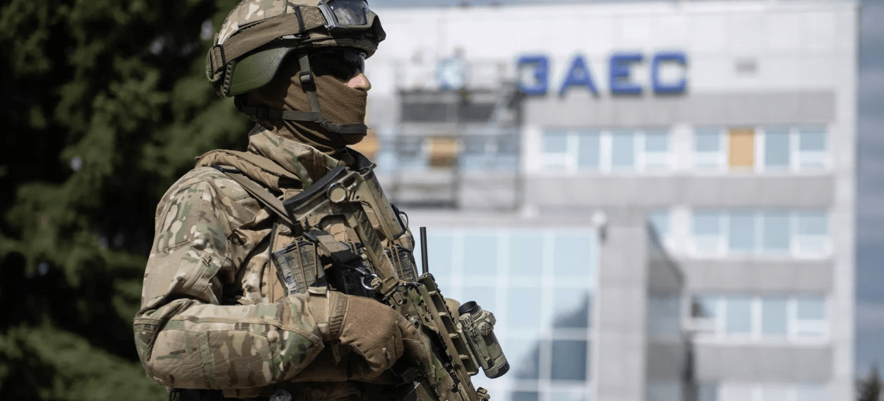 Російський солдат, ЗАЕС