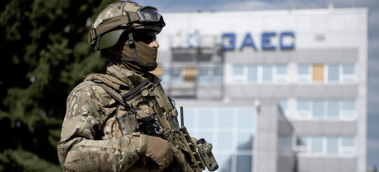 ЗАЭС заес, российский солдат, теракт