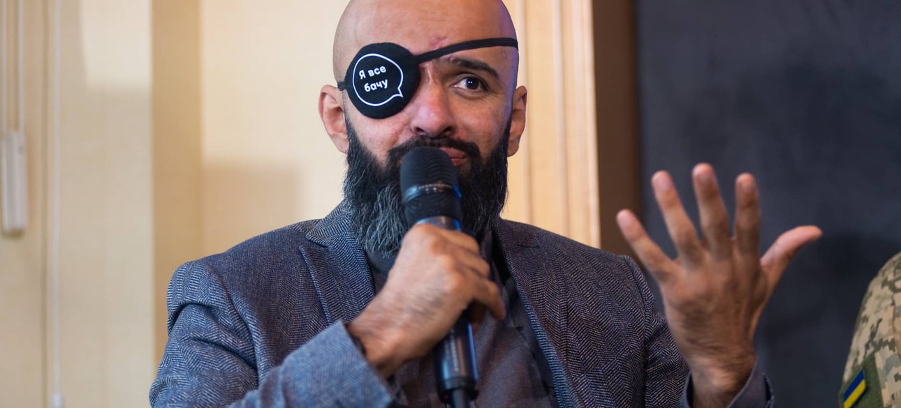 Масі Найєм, Масі Найєм поранення, війна