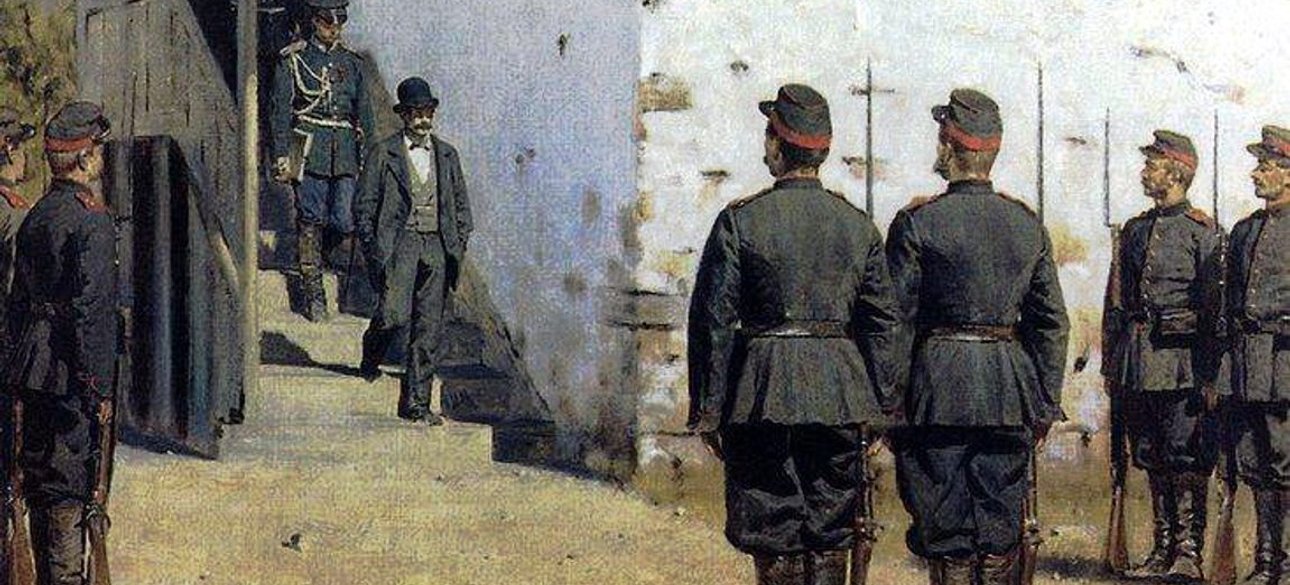 Картина Верещагина "Шпион"