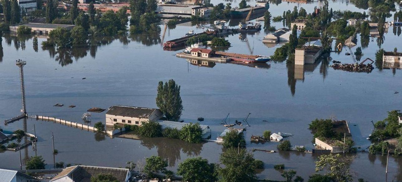 Затоплення, Херсонська область, Каховська ГЕС