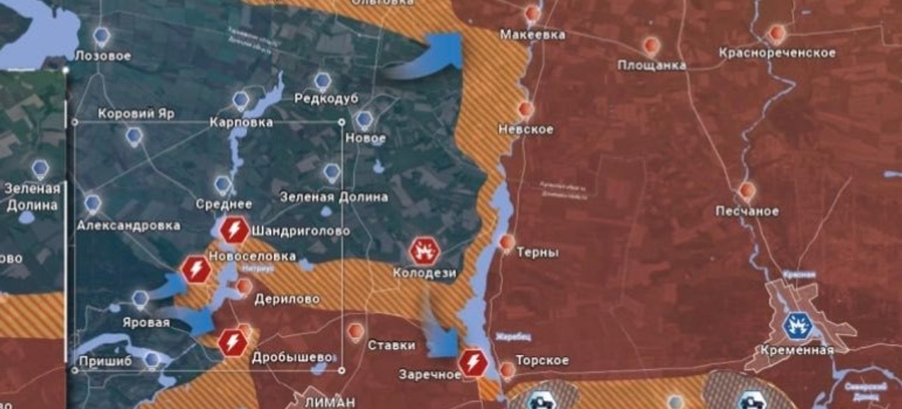 лиман, лиманський котел, оточення, карта, війна